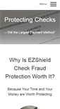 Mobile Screenshot of ezshieldcheckfraudprotection.com